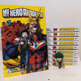 My hero academia (vol 1-10) + portachiavi 