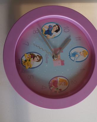 Disney Princess orologio da parete NUOVO. 