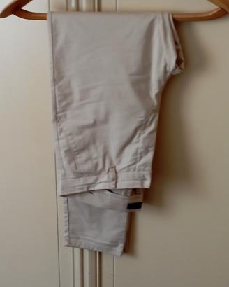 Pantaloni uomo beige taglia 46 Calliope 