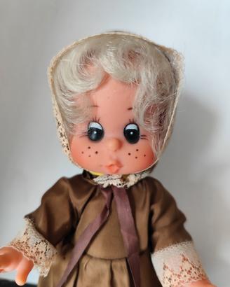 bambola schiccherina vintage anni 70