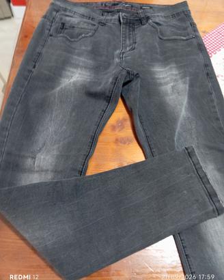 Jeans uomo elasticizzato tg46