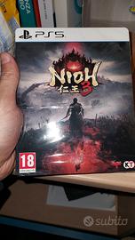 Nioh 3 ps5 launch edition steelbook SIGILLATO