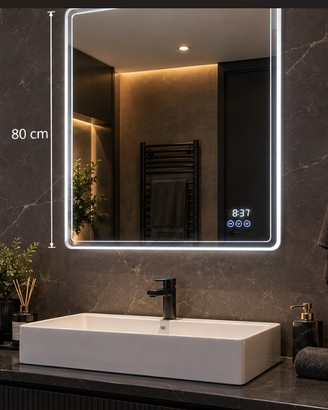 SPECCHIO 60x80 LED Mirror with Touch Screen