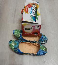 ballerine Desigual originali nuove n. 39