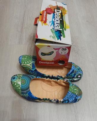 ballerine Desigual originali nuove n. 39