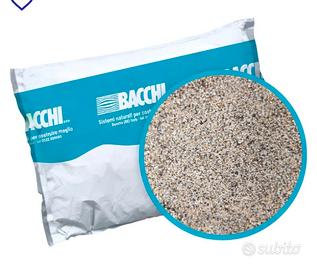 Sabbia fine silicea naturale granulometria 0.1 mm