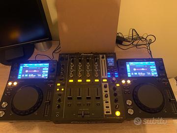 Pioneer XDJ-700 + DJM 750 K