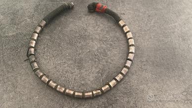 Collana argento artigianale