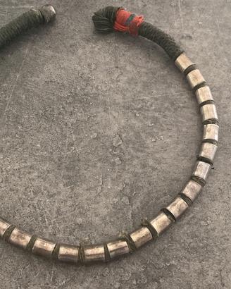 Collana argento artigianale