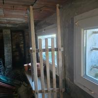 slittino  vintage legno