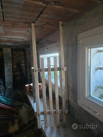 slittino  vintage legno