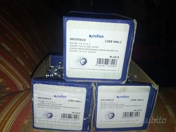 3 scatole da 200 Dadi tot 600 Autobloccanti c8-m10