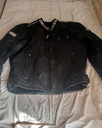 giubbotto moto in pelle Berik. taglia  54(XL) 