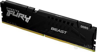 ram ddr5 32GB kingstone fury beast 2x16gb 5200MT/s
