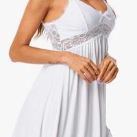 camicia da notte merletto