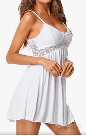 camicia da notte merletto