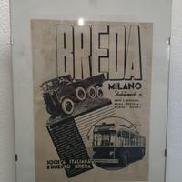 Pubblicità epoca Breda Milano
