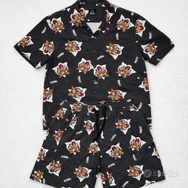 Coordinato Camicia e Pantaloncini con Tigri