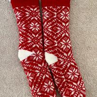 Calze di natale con antiscivolo nuove