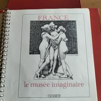 Album francobolli Capolavori d'arte francese 