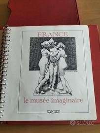 Album francobolli Capolavori d'arte francese 