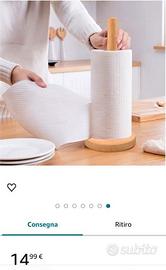 Portarotolo in Legno