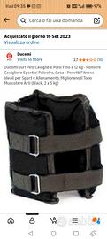 cavigliere fitness 3kg