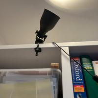 2 faretti da parete/morsetto Ikea Hektar