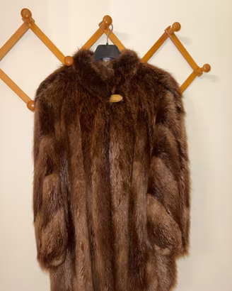 Pelliccia vintage in vero castoro – Pietro Leone (