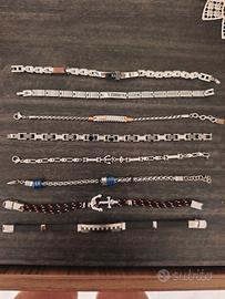 Bracciali da uomo in acciaio