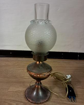Lampada in rame