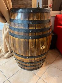 Botte in legno da arredo