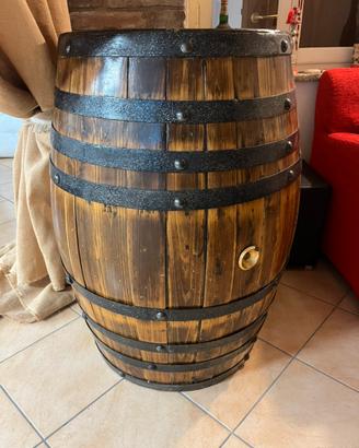 Botte in legno da arredo