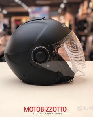 Casco jet i40 semi flat black