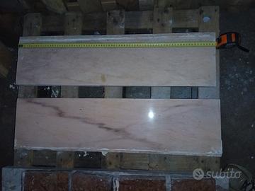Lastre marmo rosa 80 x 20