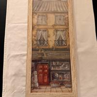 Stampa decorativa incorniciata