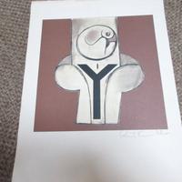 PIETRO CASCELLA fotolitografia lettera " Y "