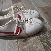 Nike Cortez bianche rosse blu originali 