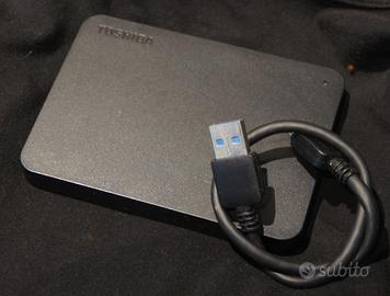 Hard Disk 1TB Toshiba USB 3.0 autoalimentato