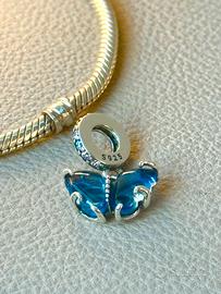 Charm Farfalla argento compatibile Pandora