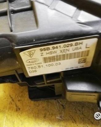 Paraurti cofano musata anteriore completa radar fu