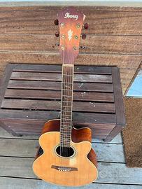 Chitarra acustica - Ibanez, amplificata