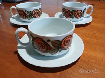 Tazze da the in porcellana