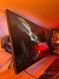 Monitor MSI 27” 2K 165Hz IPS + Braccio Invision