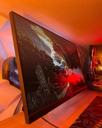 Monitor MSI 27” 2K 165Hz IPS + Braccio Invision
