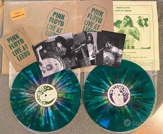 Pink Floyd green Splatter vinyl live Leeds UK 1970