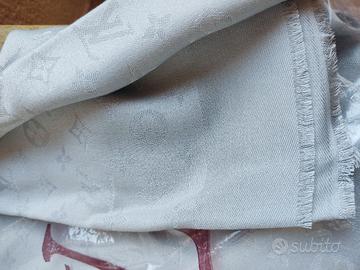 Sciarpa Moonlight Louis Vuitton grigio-beige