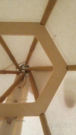 Tenda Tipi per bambini tessuto naturale