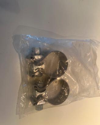 Coppia Fascette Stringitubo Scarico Moto - NUOVE