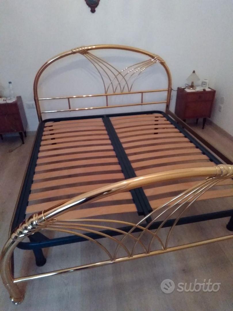 Ottone Matrimoniale Struttura Letto In Ottone Ottone Letto Antico